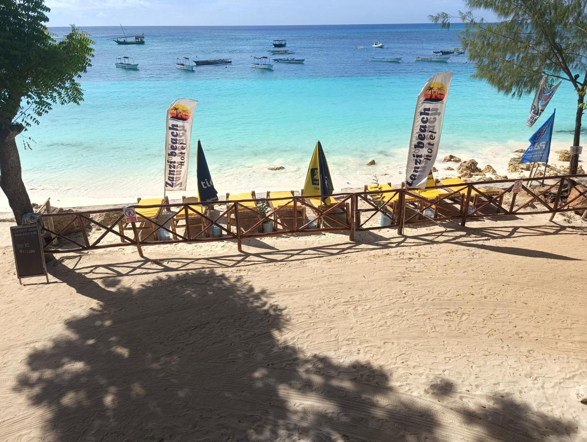 Zanzi Beach Hotel Нунгви Экстерьер фото
