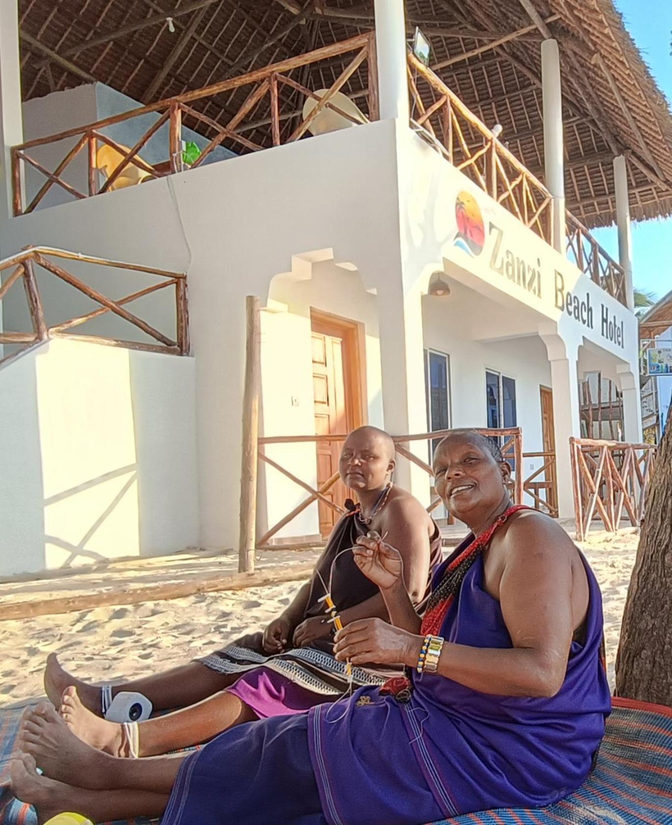 Zanzi Beach Hotel Нунгви Экстерьер фото