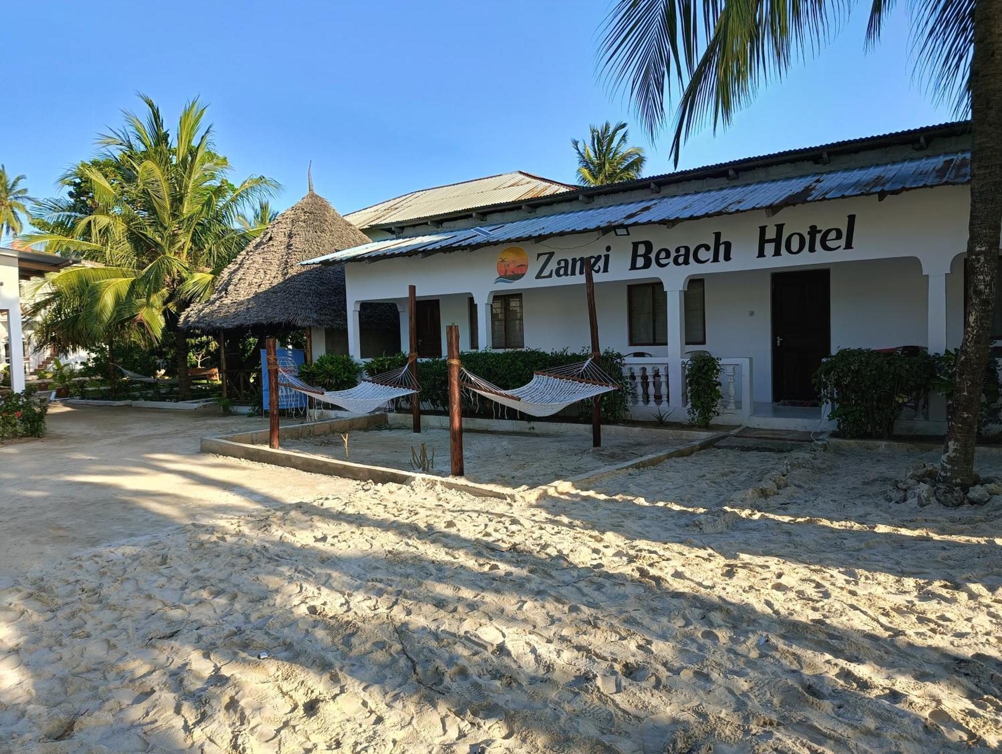 Zanzi Beach Hotel Нунгви Экстерьер фото