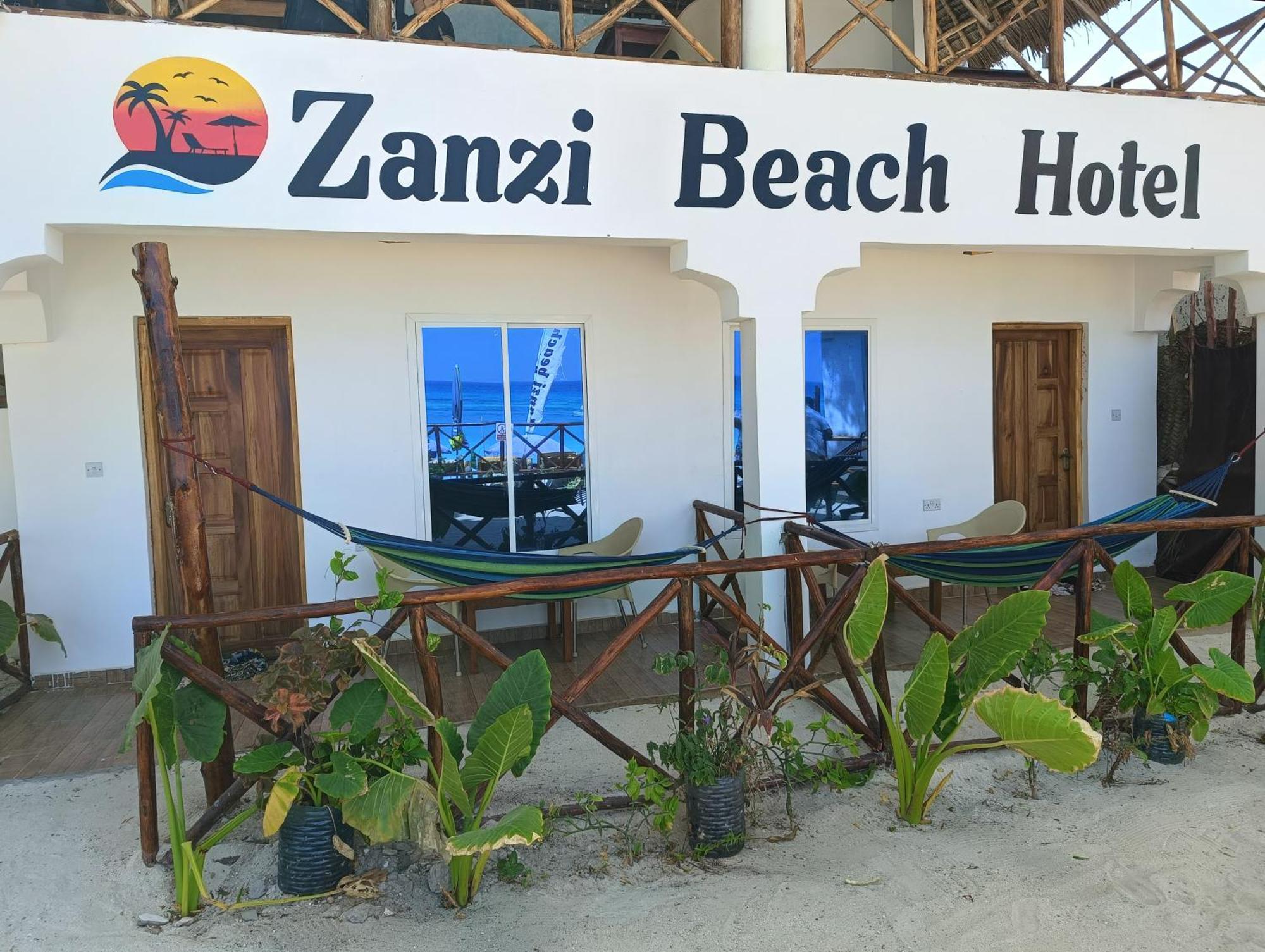 Zanzi Beach Hotel Нунгви Экстерьер фото